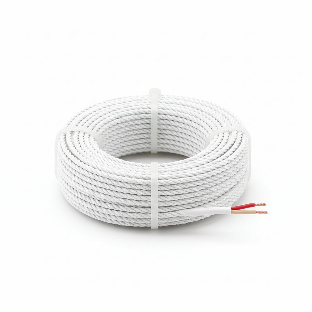 2 कोर राउंड वायर (फिशनेट) कंडक्टर सामग्री: कॉपर