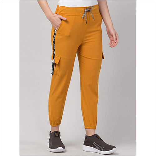 Ladies Yellow Toko Pant - Washable Fabric, Four Pockets | Designed for Women in Rainy, Spring, Summer, and Winter Seasons