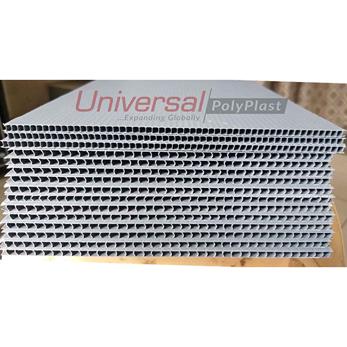 Grey PP Flute Board - 3mm to 10mm Thickness, 100% Recyclable Material | Versatile Partition and Packaging Solution