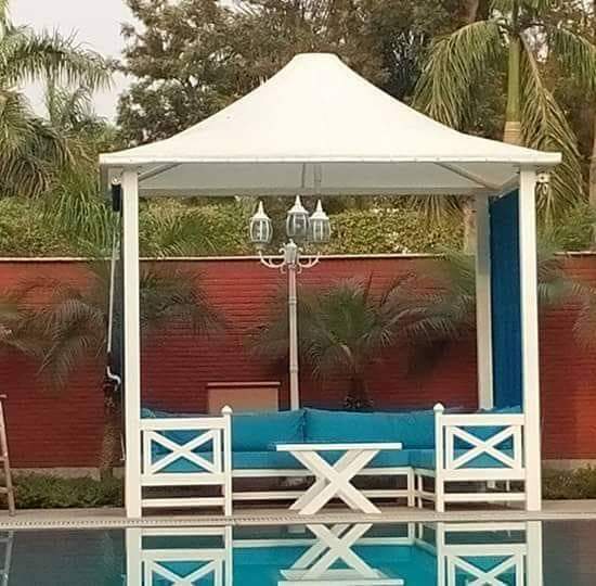 Tensile Fabric Dom Structure - Color: All Color