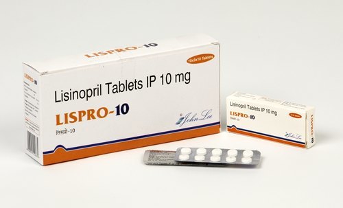 Lisinopril Tablets - 10mg | General Medicine, Suitable for All Ages, Physician-Directed Dosage