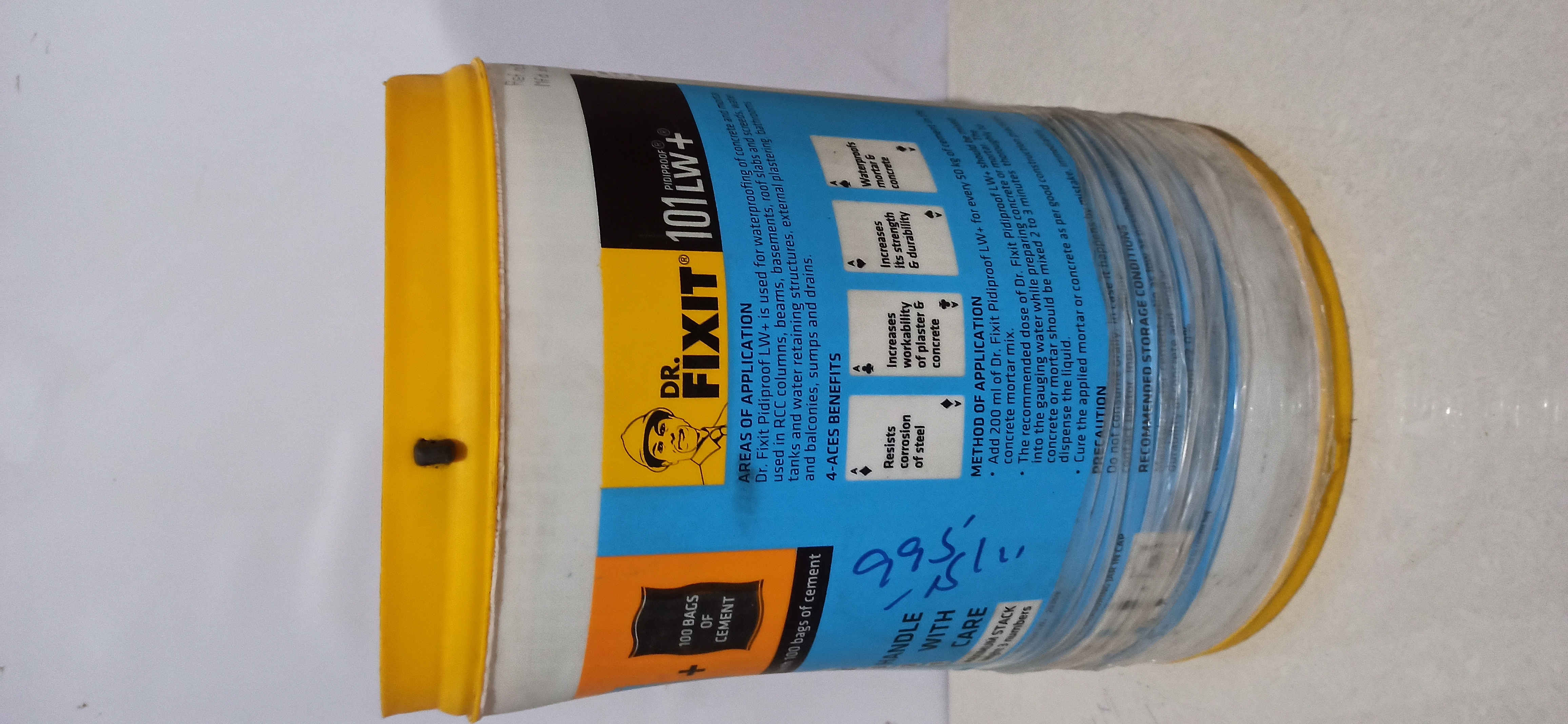 Red Dr Fixit 101 Pidiproof Lw+ 20 Kg
