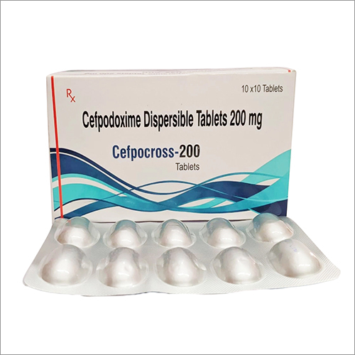 200 MG Cefpodoxime Dispersible Tablets