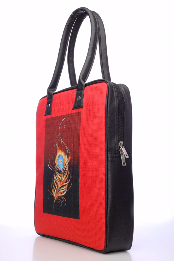 Canvas Bag - Canvas Material | Versatile Digital Print Business Bag For Everyday Use, Stylish Design With Ample Storage Space