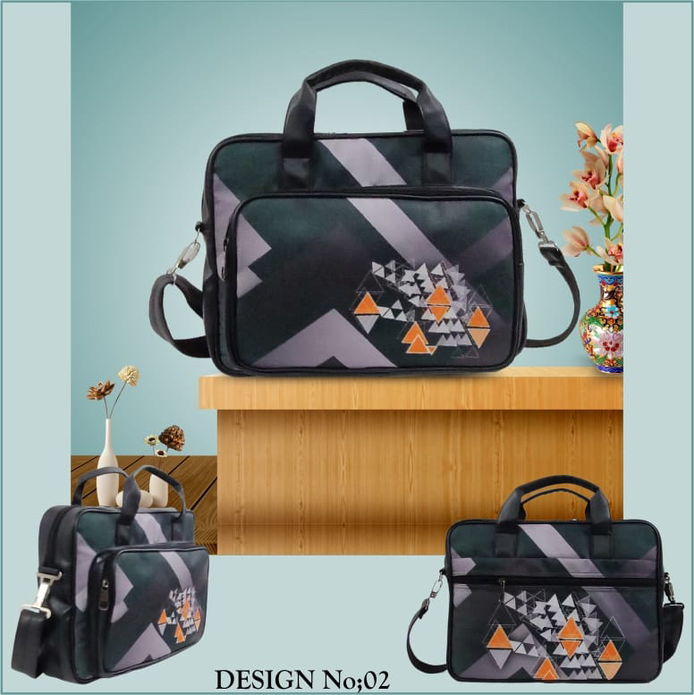Canvas Bag - 15-inch Digital Print Laptop Bag | Durable Canvas Material, Stylish Design, Ideal For Everyday Use