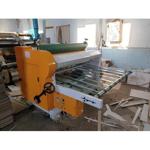 White Nagpal Paper Reel To Sheet Cutting Machine