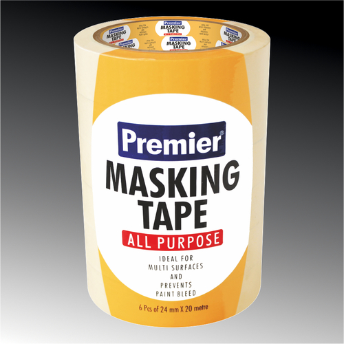 Masking Tape - 15-72mm Widths, 15-20 Yards Length | Versatile Adhesive for Painting, Labeling, and Crafting Projects
