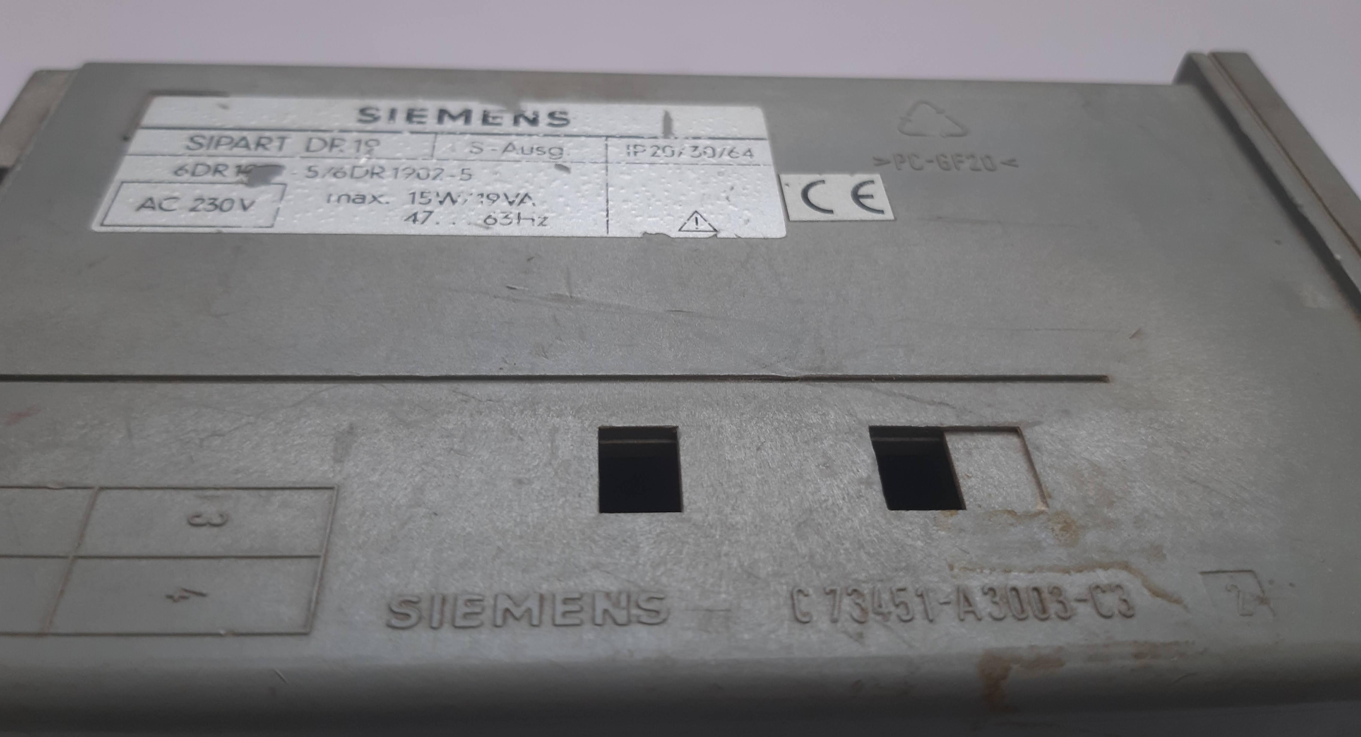 Siemens 6dr1902-5 Sipart Dr19 Controller