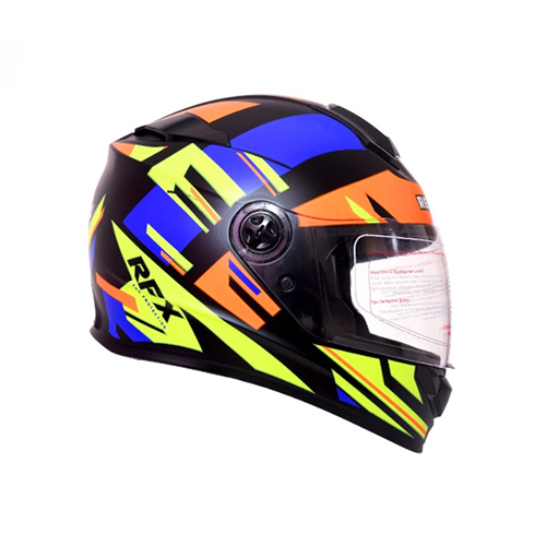 Full Face Helmet - Advanced Polycarbonate , Lightweight Design, Scratch-resistant Visor, Adjustable Ventilation System
