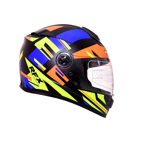 Full Face Helmet - Advanced Polycarbonate , Lightweight Design, Scratch-resistant Visor, Adjustable Ventilation System