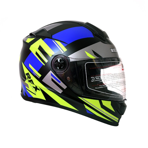 Full Face Helmet - Advanced Polycarbonate , Lightweight Design, Scratch-resistant Visor, Adjustable Ventilation System