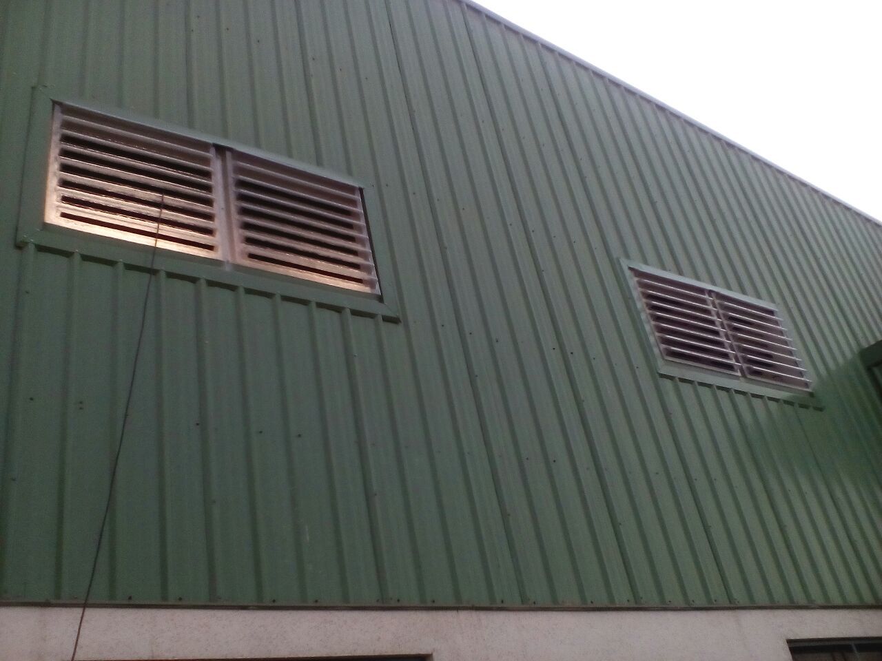 Industrial Polycarbonate Louvers - Application: Commercial & Residential