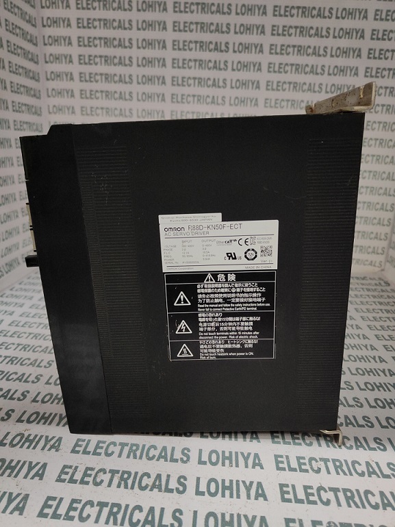 Omron Ac Servo Drive R88d-kn50f-ect