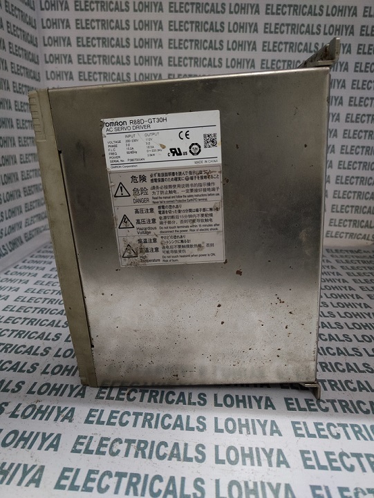 Omron Ac Servo Drive R88d-gt30h