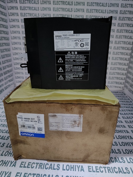 Omron Ac Servo Drive R88d-kn08h-ect