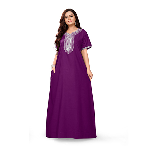 Fancy Cotton Nighty - Season: Summer