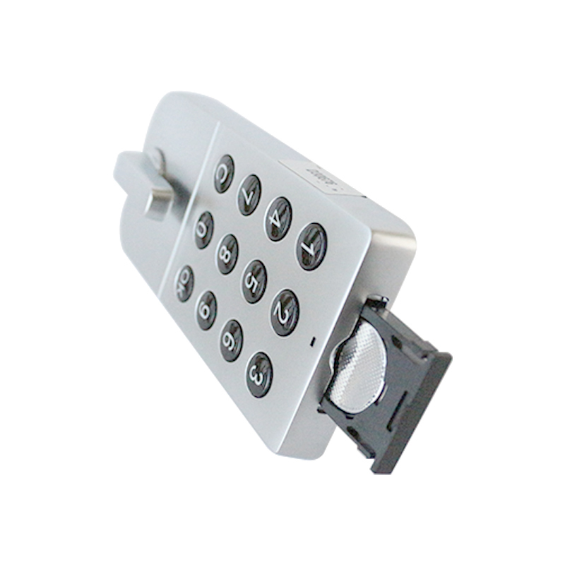 Digital Cabinet Lock - Zinc Alloy, Polished Silver Finish | High Security With Electronic Cam Lock, Personal Code Access