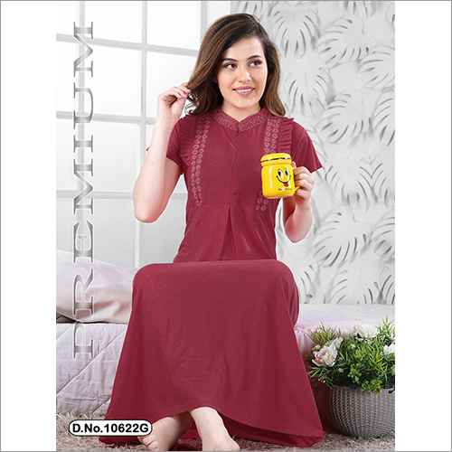 Rainy Fancy Casual Hosiery Nighty