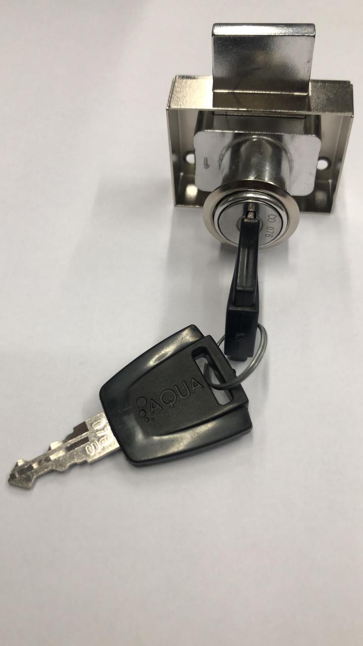 Polished 22 Mm Drawer Lock
