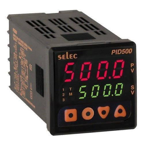 PID Digital Temperature Controller - PVC | 48x48mm Size, Matte Black Color, 4 Digit Display, 85-270V Voltage Range, 1 Year Warranty
