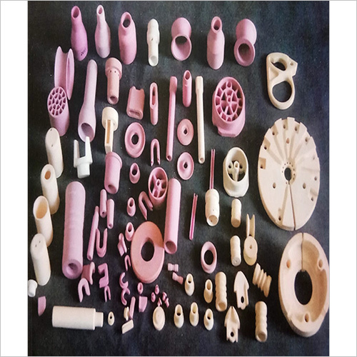 Nozzle And Textile Alumina Parts - Color: Pink White