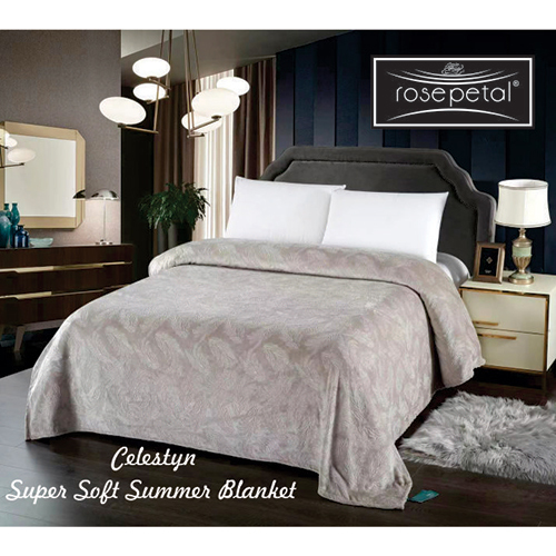 Ac Blankets - Full Size Cotton Blend | Designer Style For Home And Hotel Use
