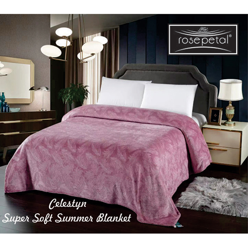 Ac Blankets - Full Size Cotton Blend | Designer Style For Home And Hotel Use