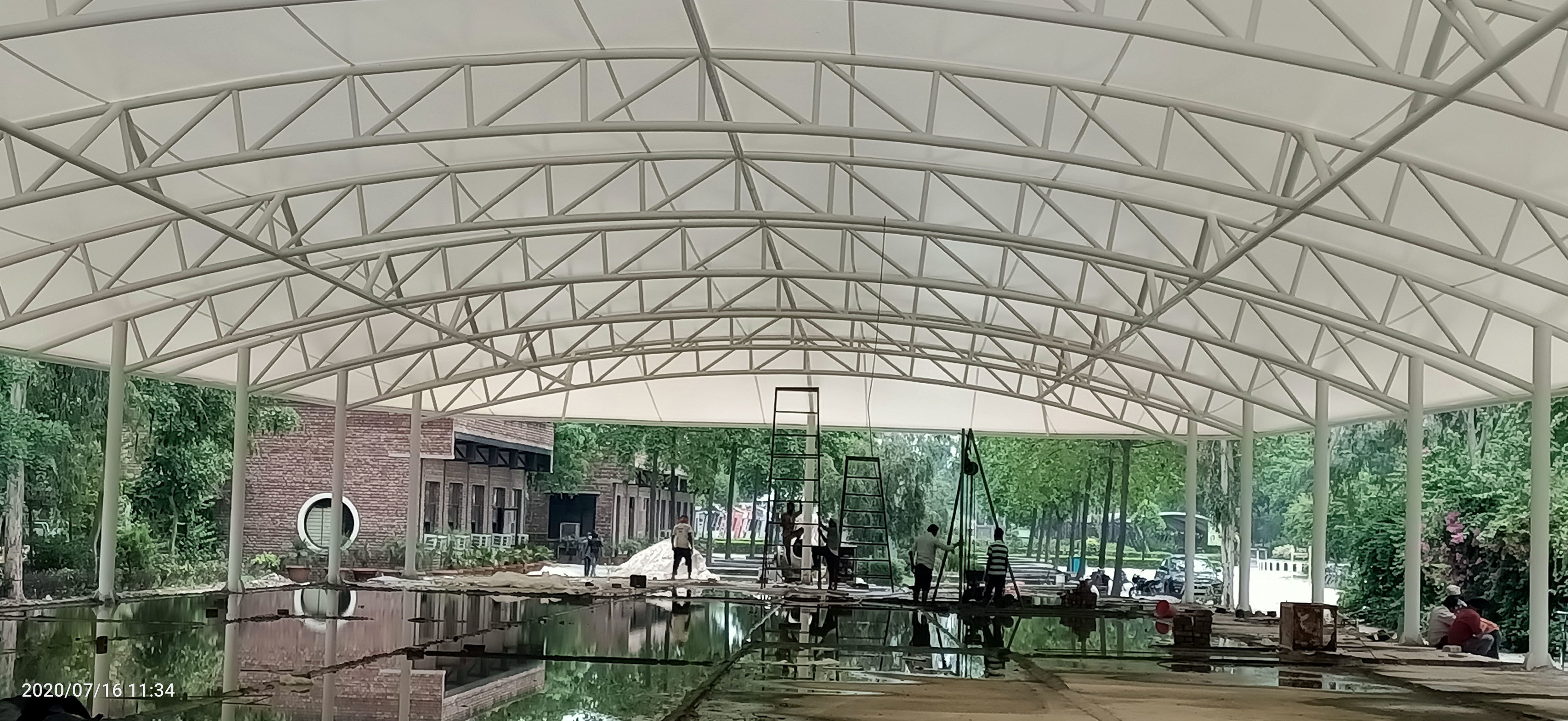 Tensile Covering Structures - Color: All Color