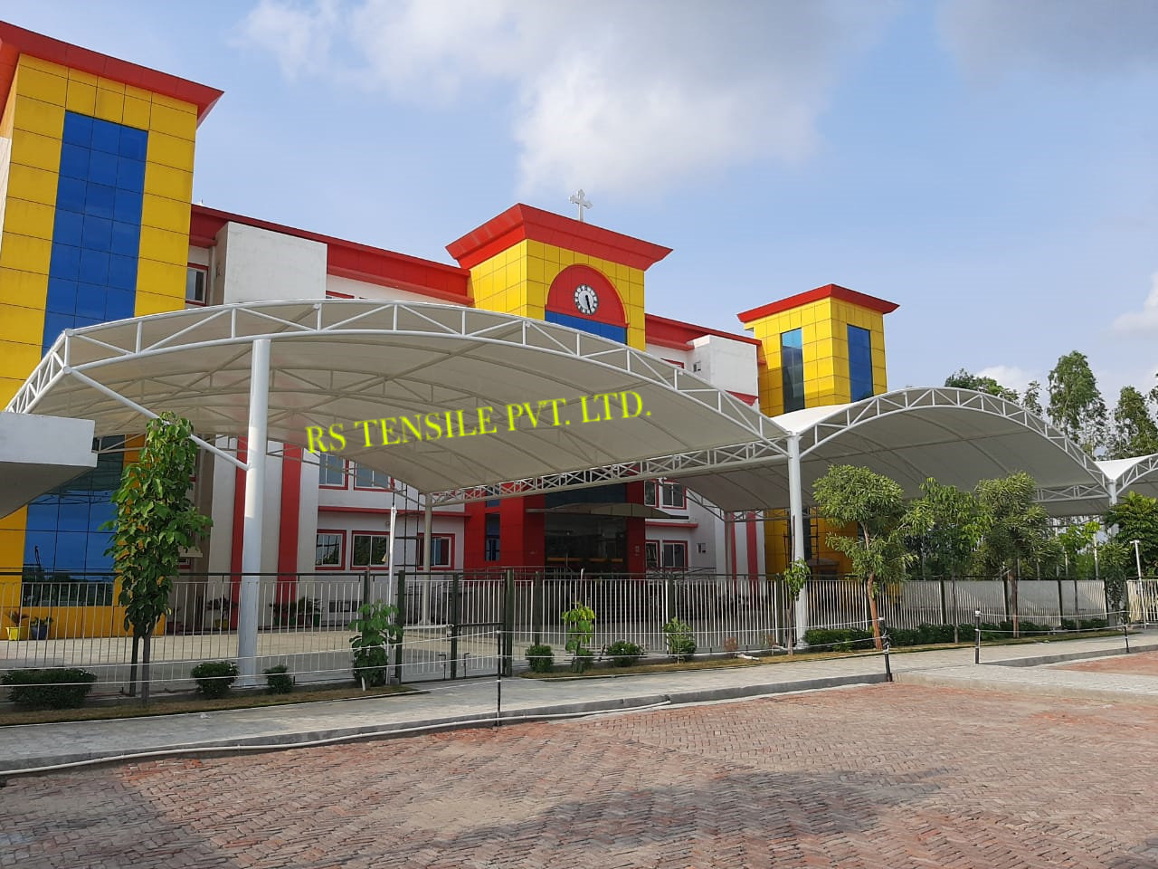 Tensile Covering Structures - Color: All Color
