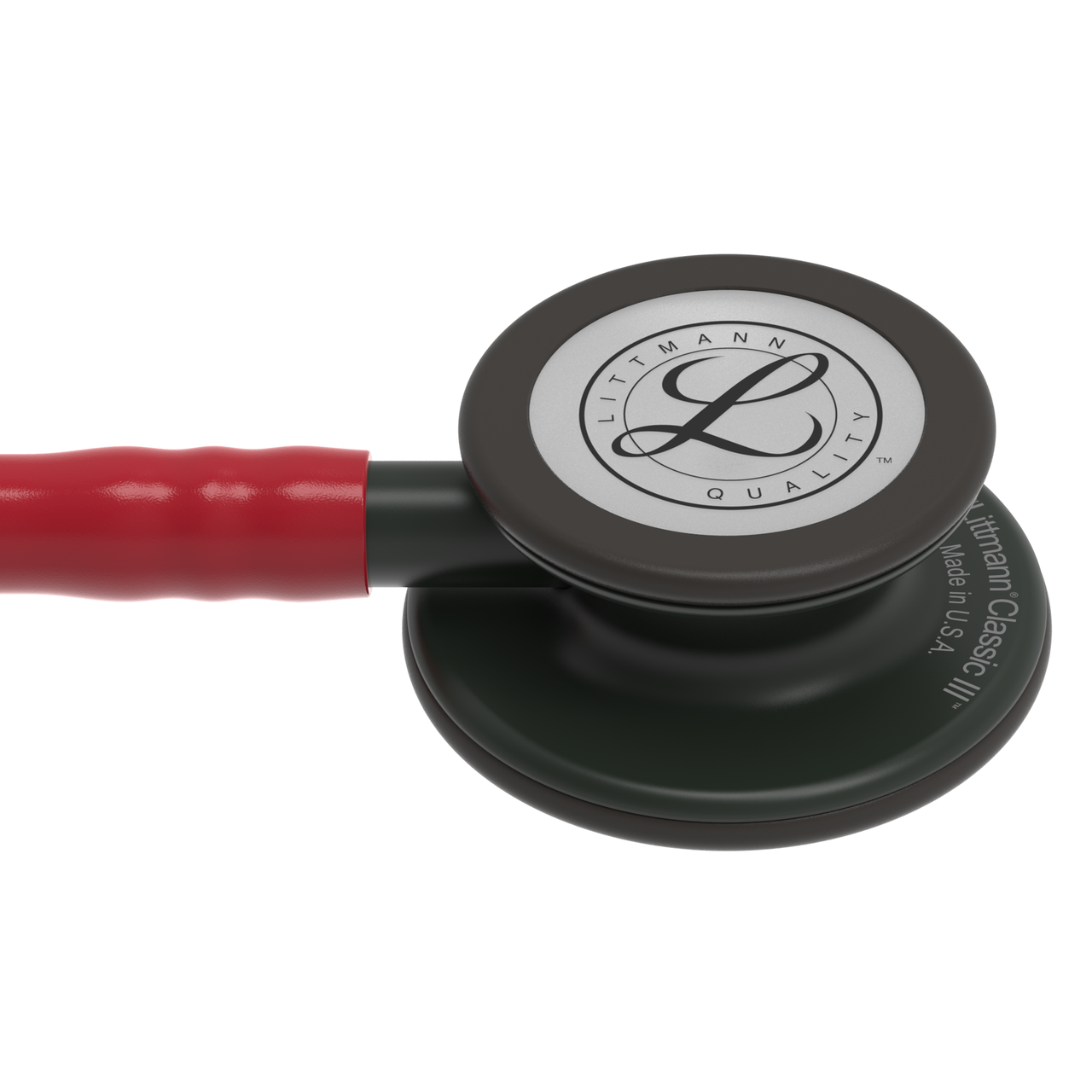 3m Littmann Classic Iii Stethoscope Burgundy With Black Finish Chest-piece 5868 Dimension(l*w*h): 69 X 2 X 6 Centimeter (Cm)