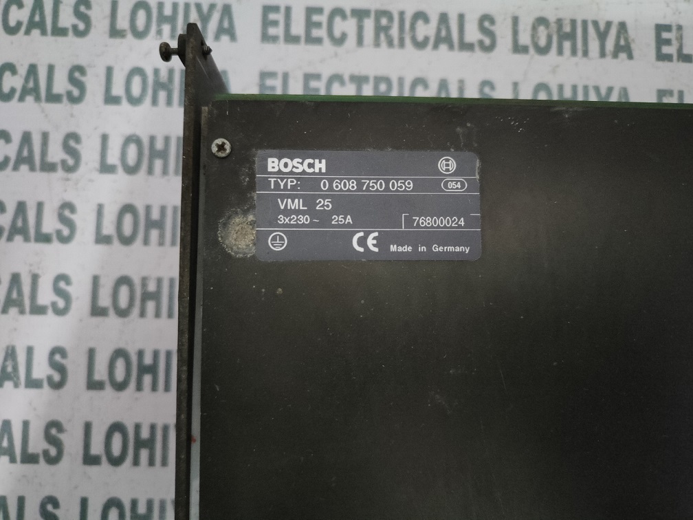 Bosch Cnc System Module 0 608 750 059