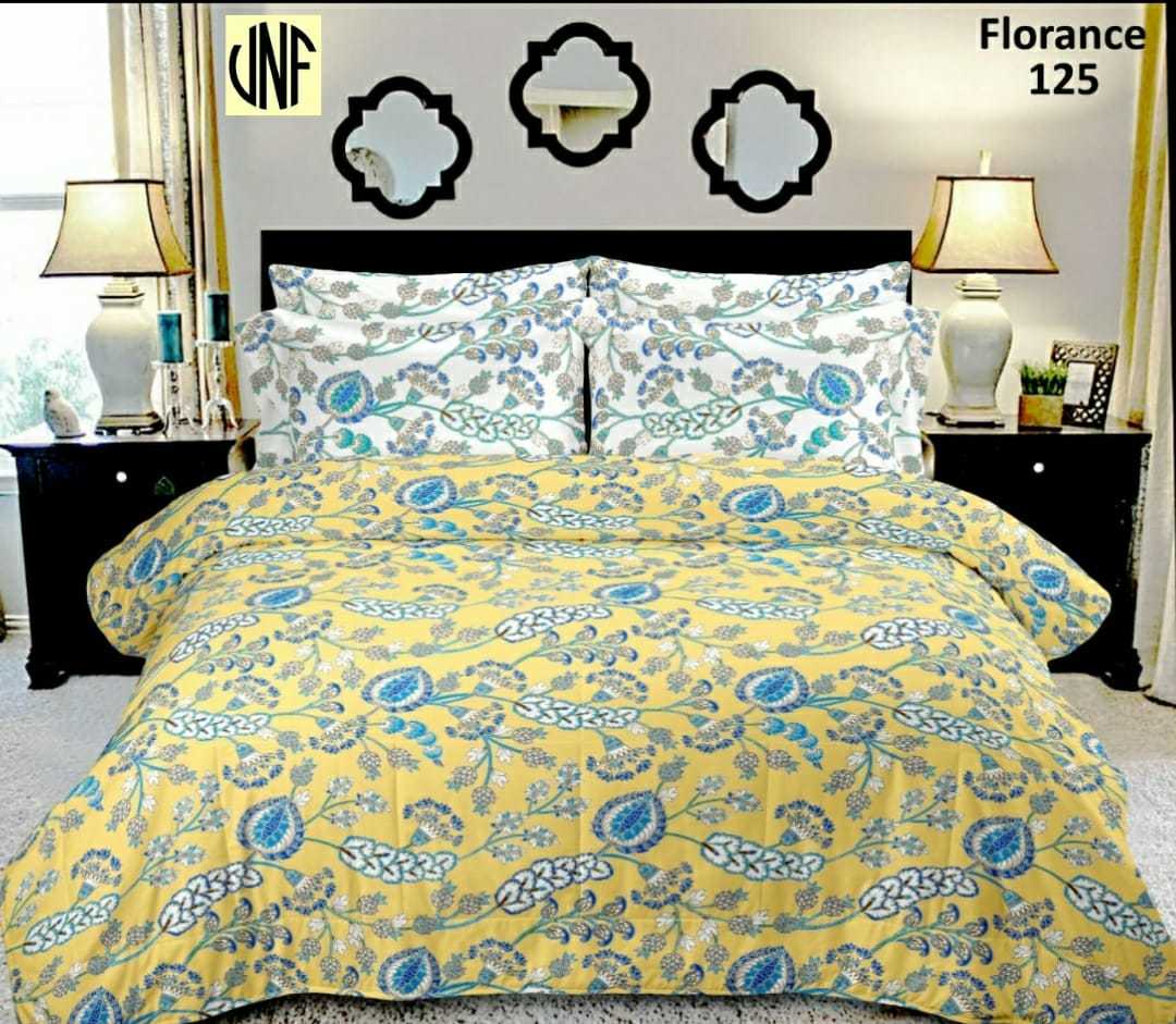Cotton Bed Sheets/double Bed Printed Bedsheets/ - Color: As Per Buyer Requirement