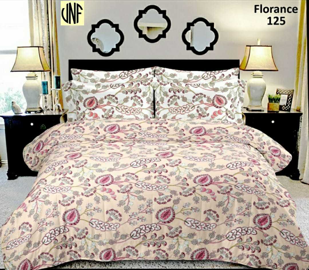 Cotton Bed Sheets/double Bed Printed Bedsheets/ - Color: As Per Buyer Requirement