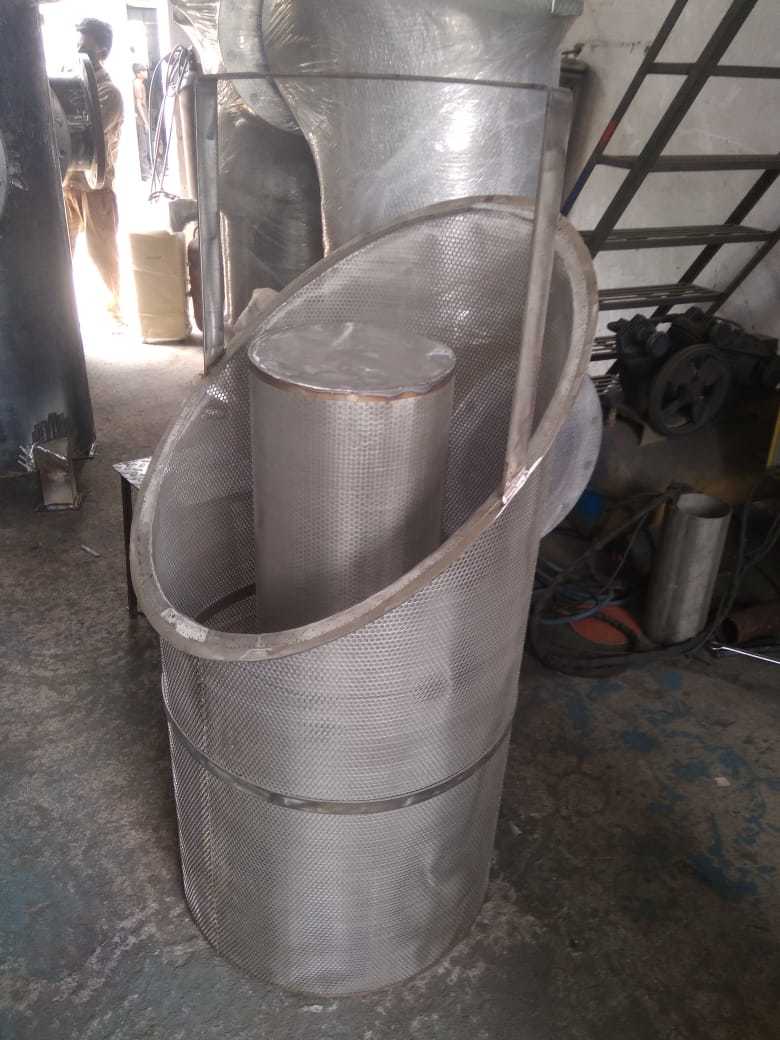 Wire Mesh Filter Baskets - Color: Grey