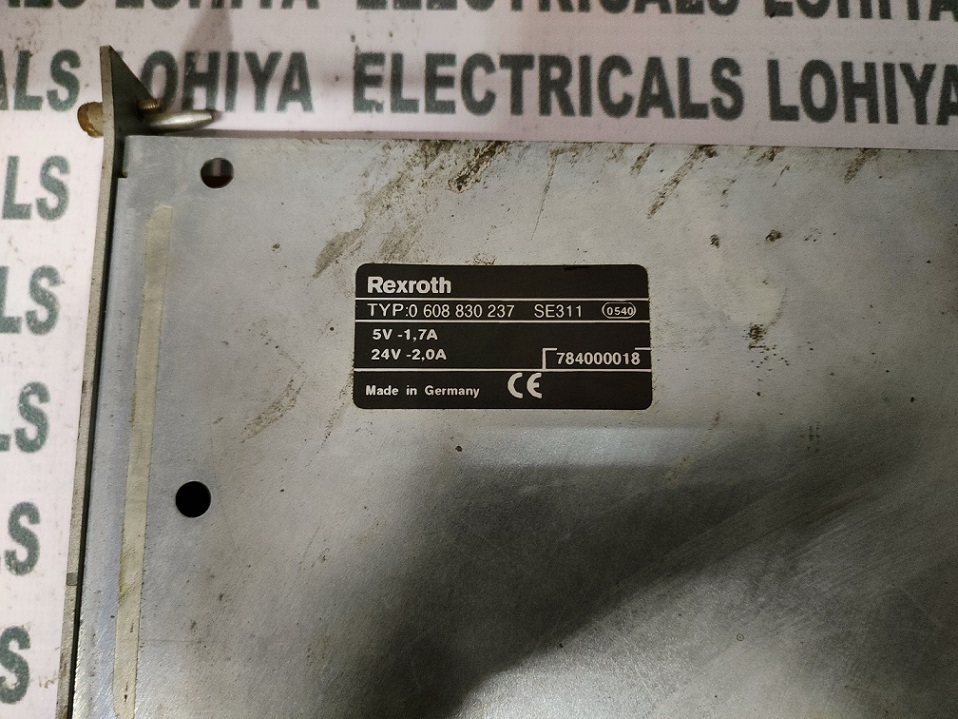 Bosch And Rexroth Pcb Card 0 608 830 237