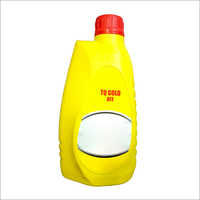 Lubricant Oil Yellow Plastic Bottle