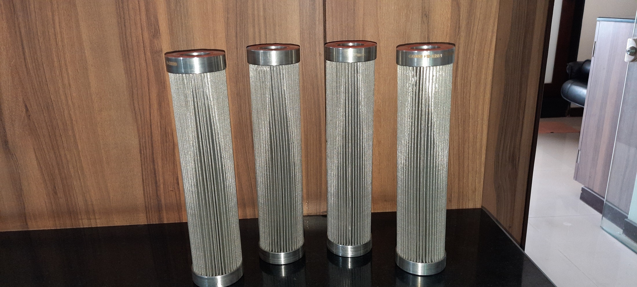 Stainless Steel Cartridge Filter Element - Color: Grey