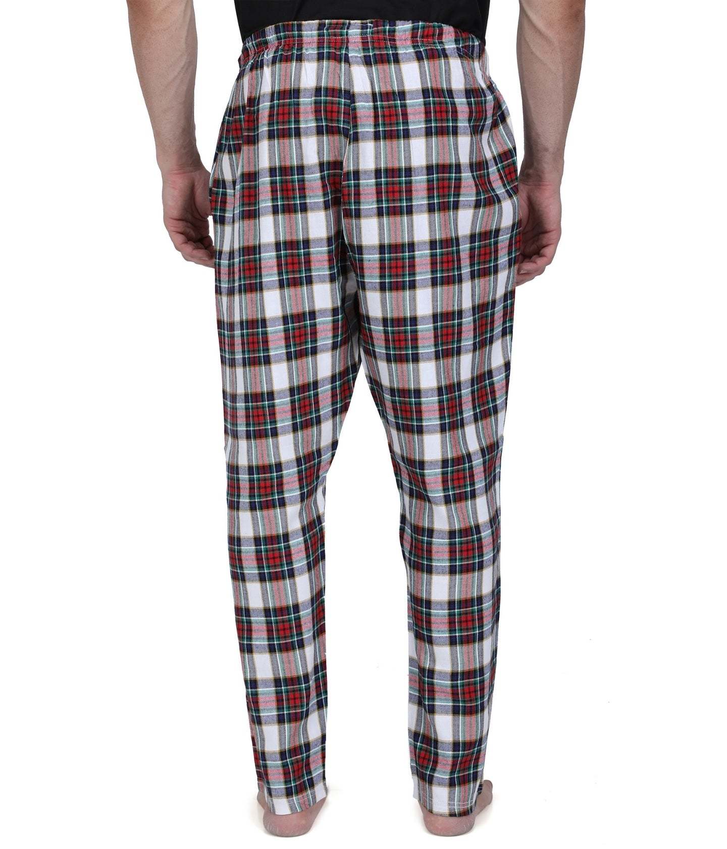 Semantic Men's Green & Red Checks Pyjamas