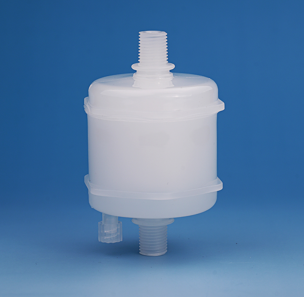 Steri-pro Cp Series Capsule Filter - 2.5 Inch Diameter, White Polypropylene Material | High Flow Rate Retention For Sterile Applications