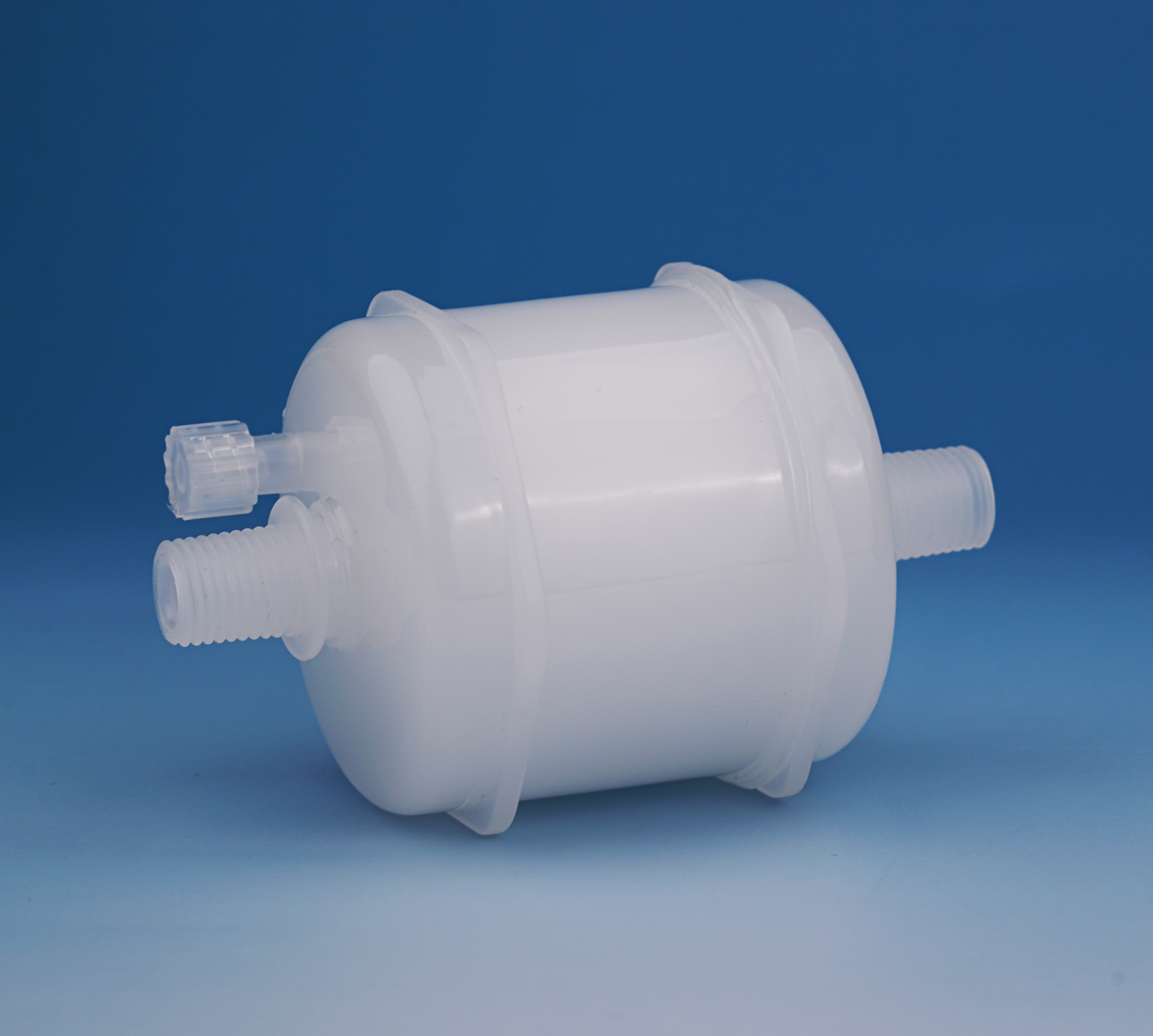 Steri-pro Cp Series Capsule Filter - 2.5 Inch Diameter, White Polypropylene Material | High Flow Rate Retention For Sterile Applications