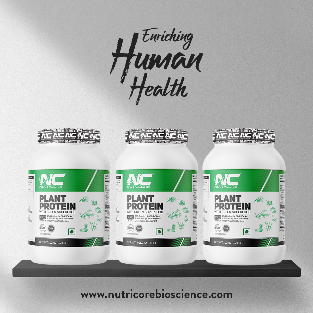 Plant Protein Powder - 25g Protein, 4.86g Bcaas, 9.52g Eaa | Clean Vegan Supplement For Muscle Building & Nutritional Support, Available In Belgian Chocolate, Alphonso Mango, Afghan Dry Fruits Carnival Flavors