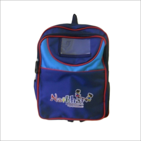 Student School Bag - PVC Material, Multi Color Design | Lightweight, Zipper Closure, Unisex Pattern