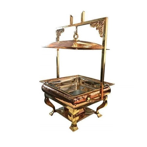 Copper Chafing Dish Capacity: 7 Liter