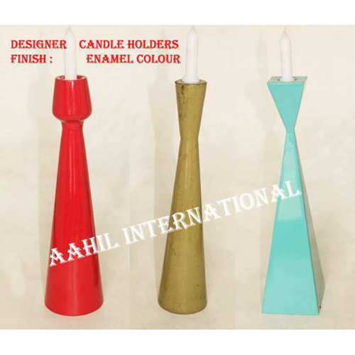 Polishing Metal Candle Holder
