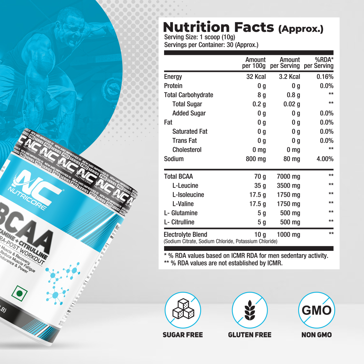 Bcaa Powder Efficacy: Promote Nutrition