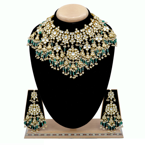 Pachi Kundan Necklace Set