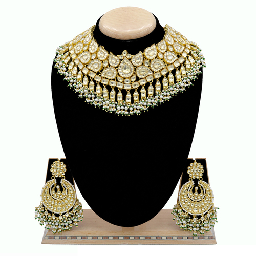 Pachi Kundan Necklace Set