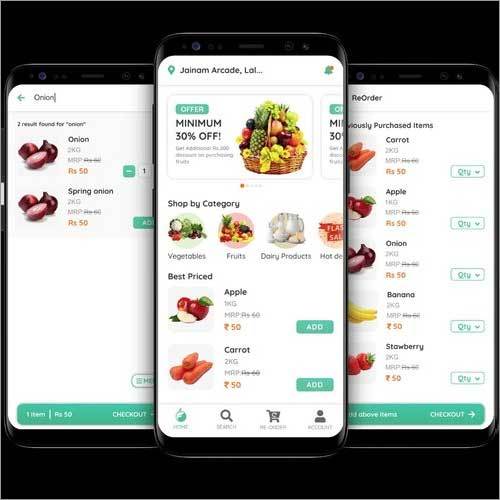 Online Vegetable App Service