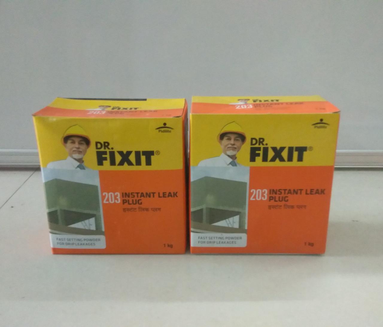Powder Dr. Fixit 203 Instant Leak Plug (Pack Of 2 Of 1 Kg)
