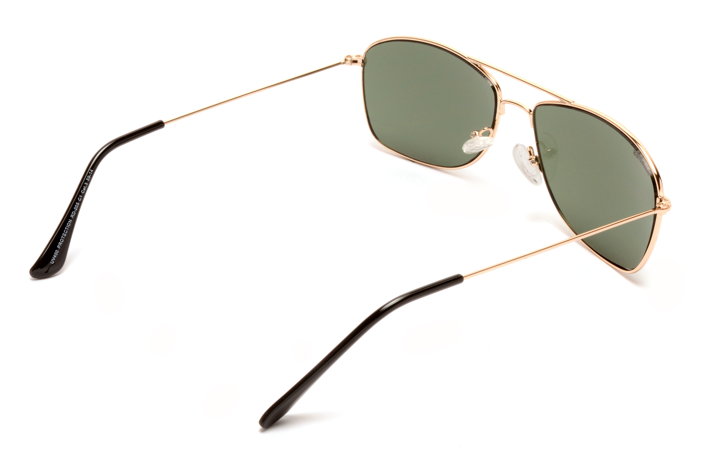 Polarized Roadies Rd-205-c1 Rectangular Sunglasses Uv400 Protection